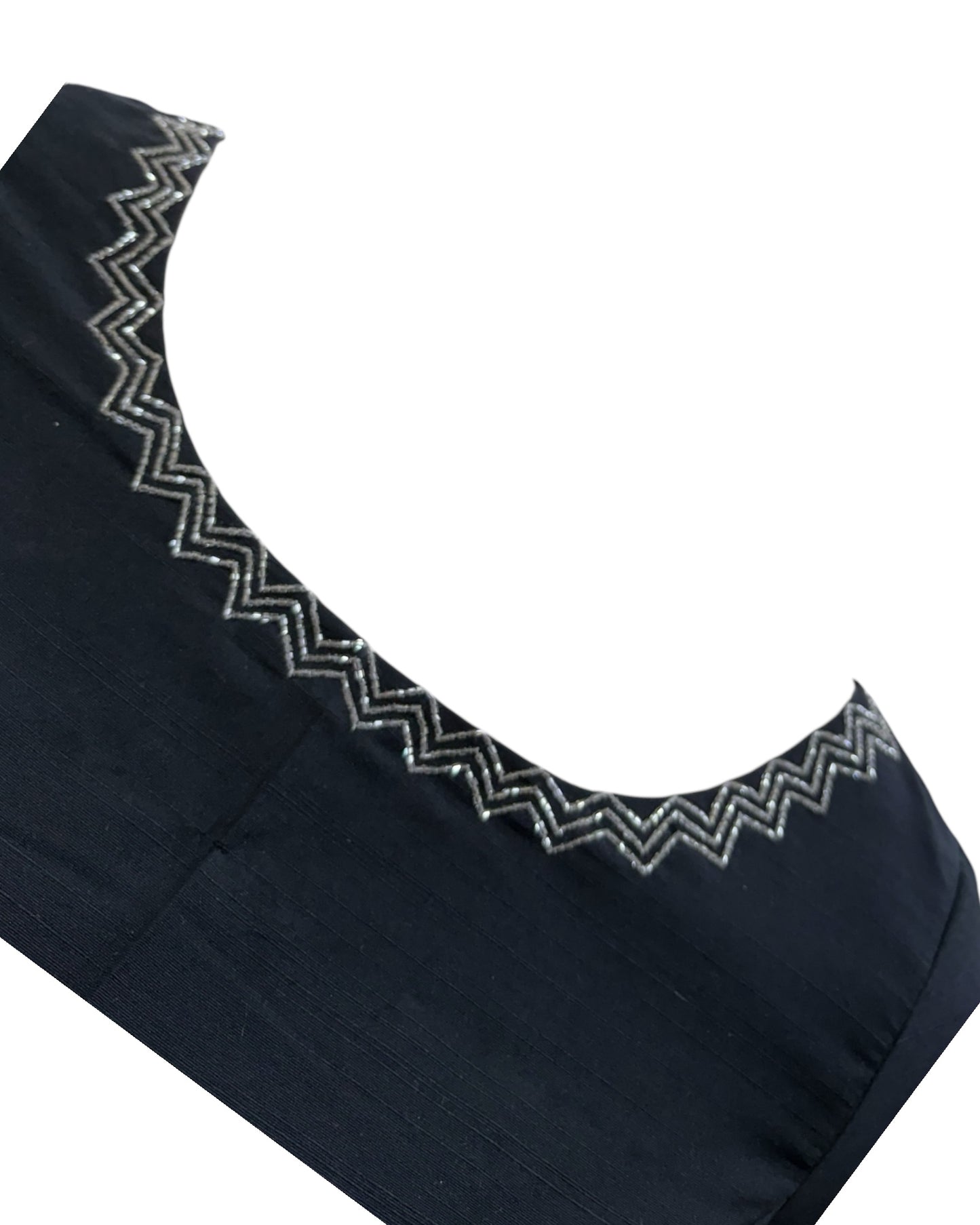 Black Blouse with embroidary