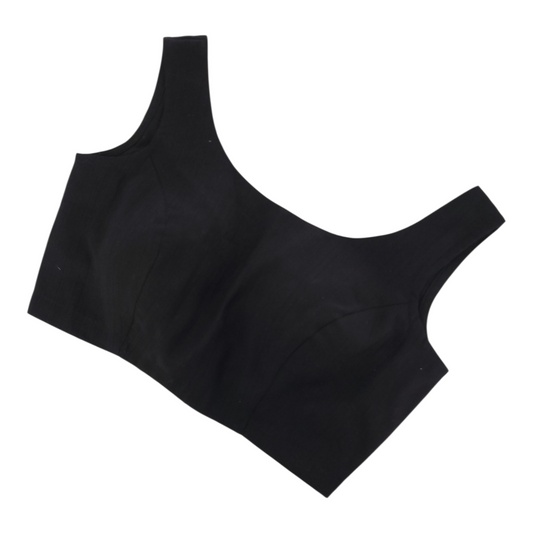 Black Sleeveless Blouse
