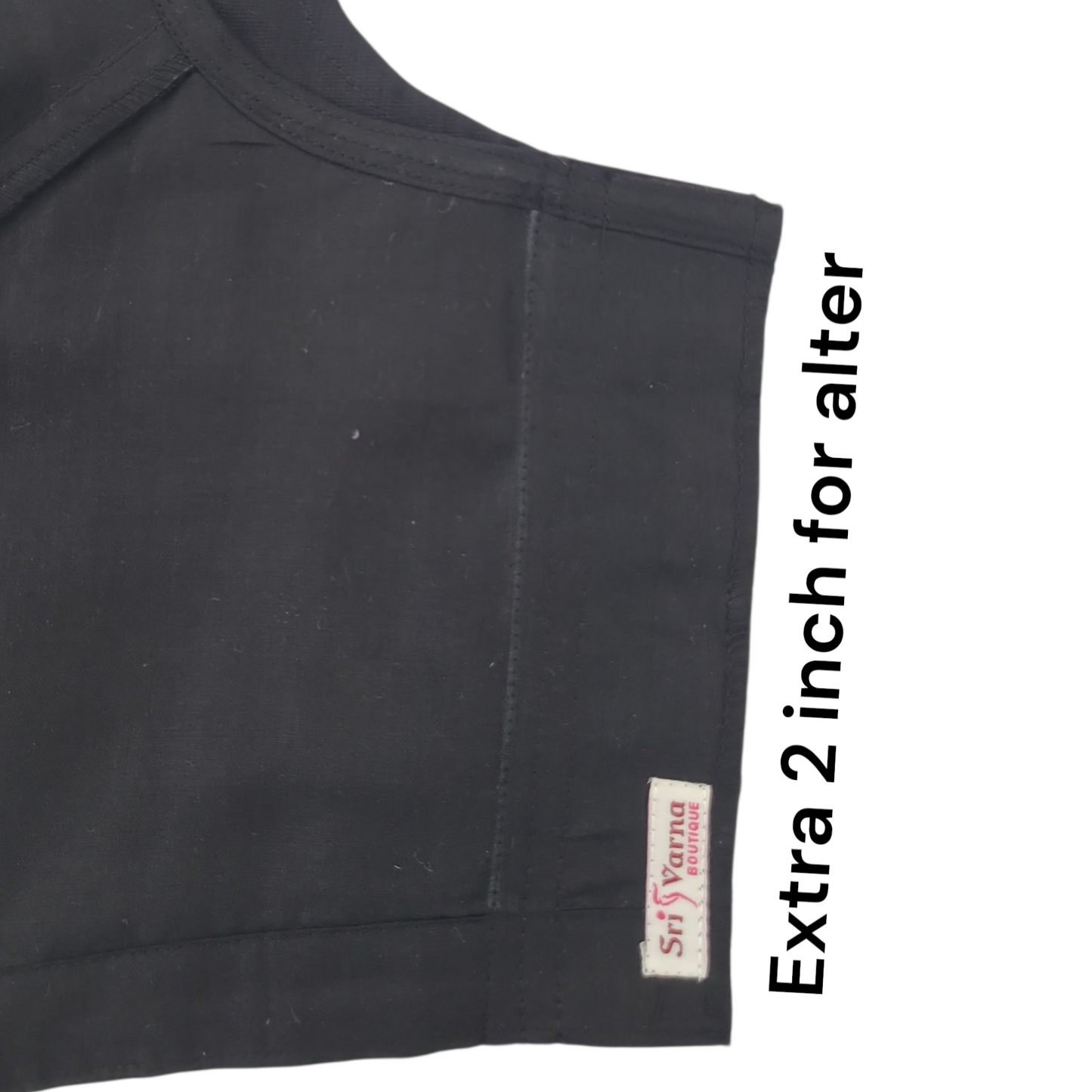 Black Sleeveless Blouse