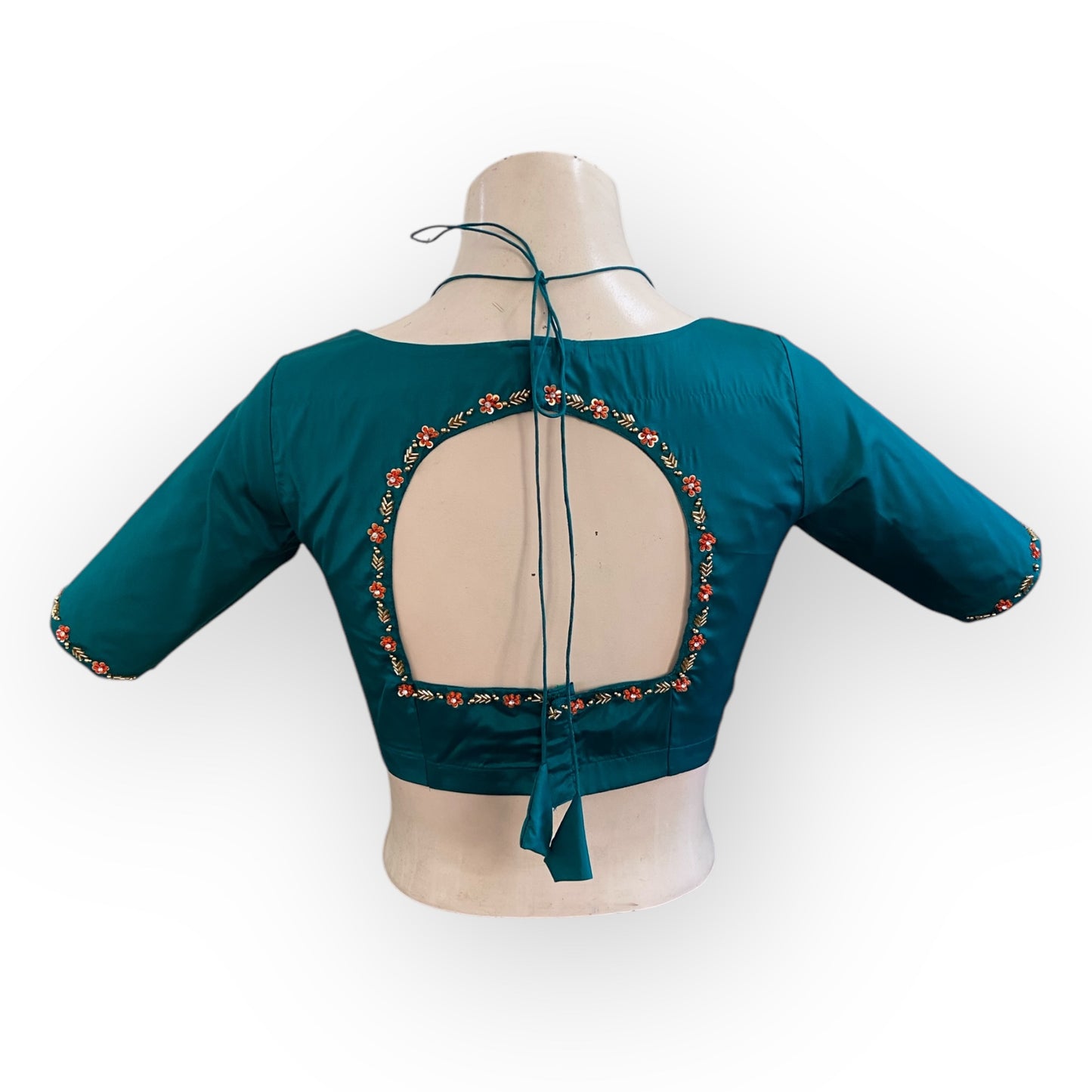 Ready made blouse with hand embroidary