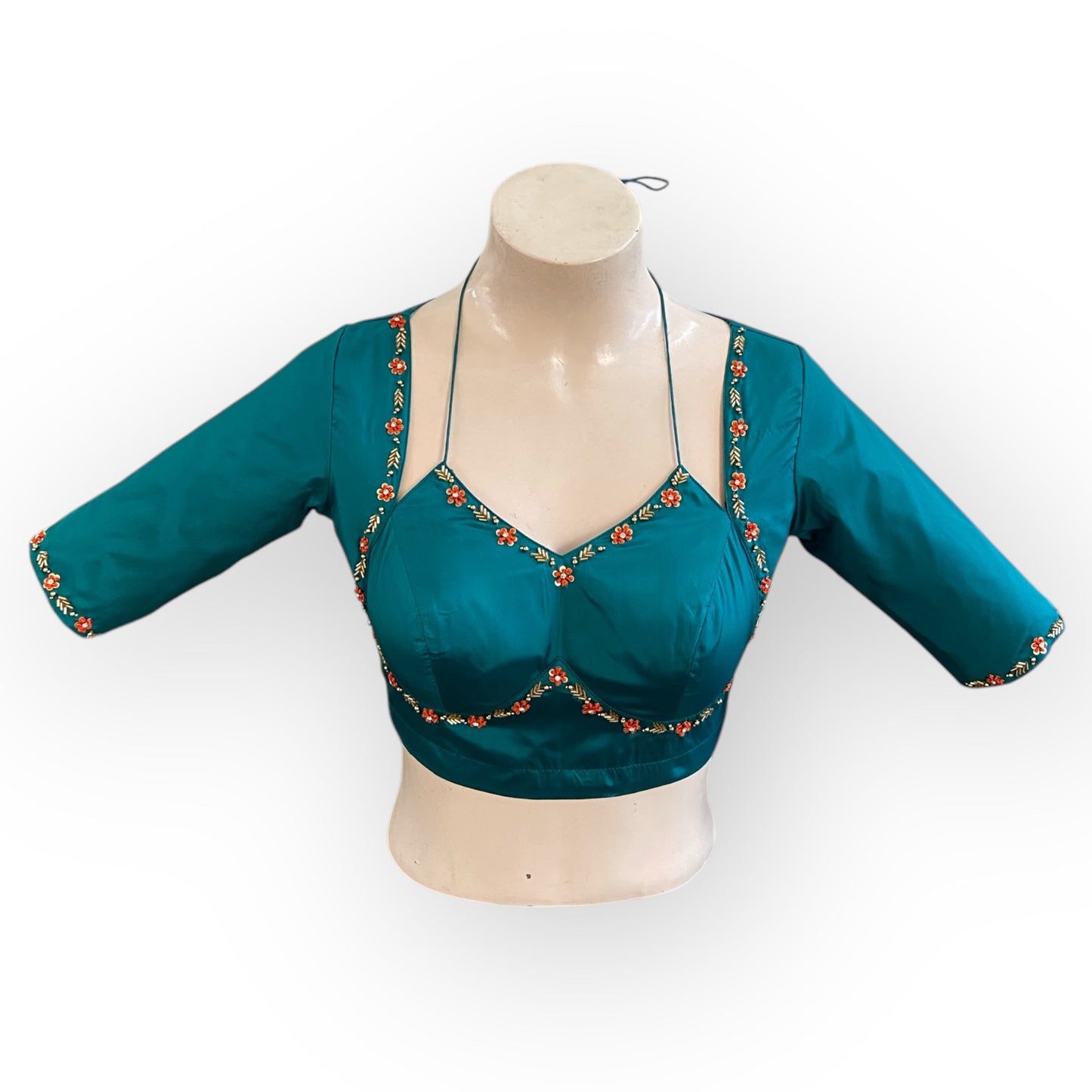 Ready made blouse with hand embroidary