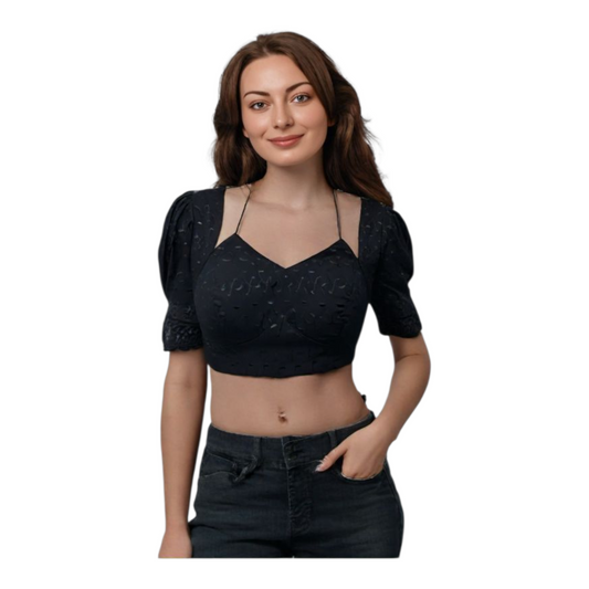 Trending Blouse hakoba fabric